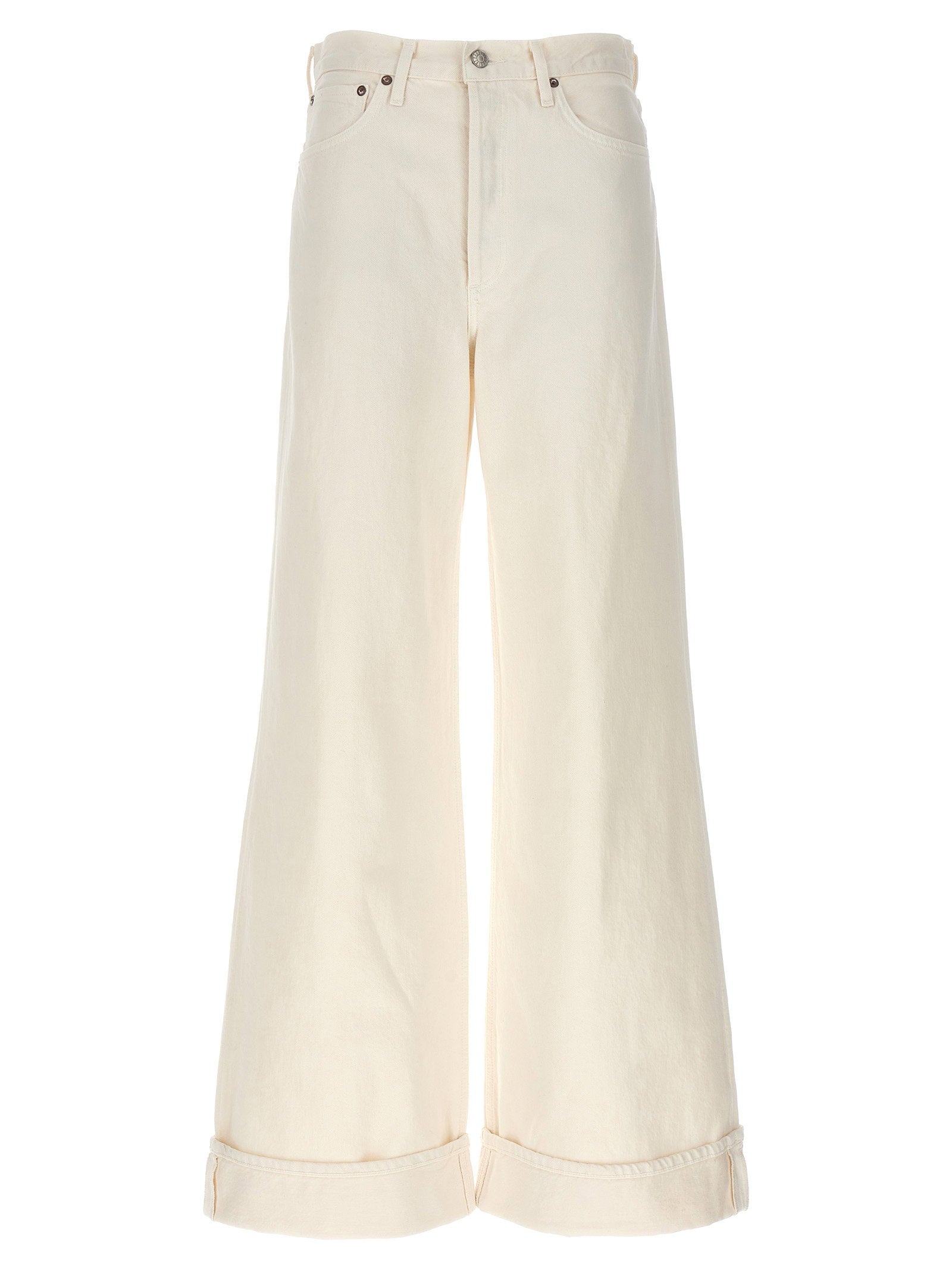 Agolde Dame Jeans White