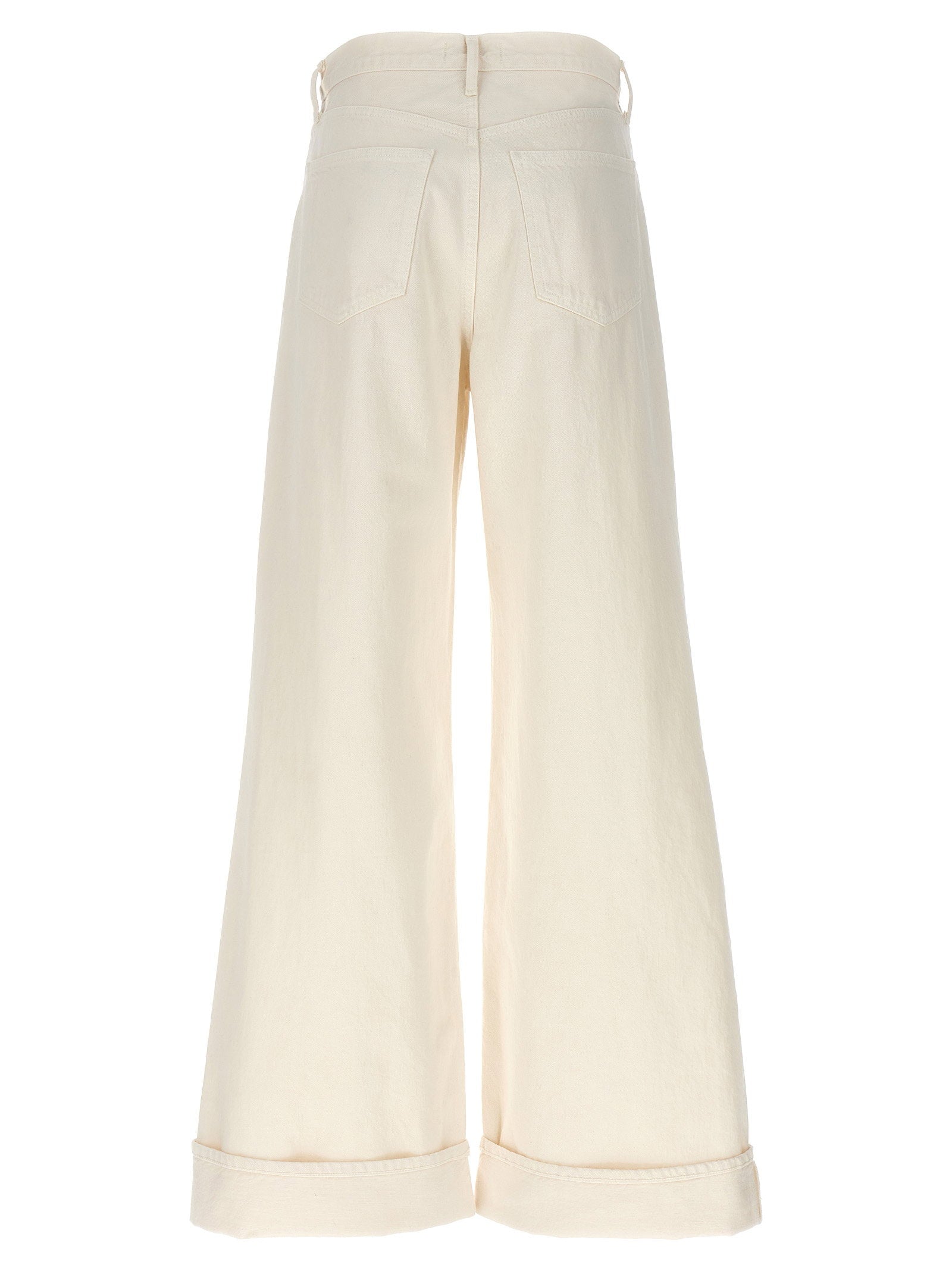 Agolde Dame Jeans White