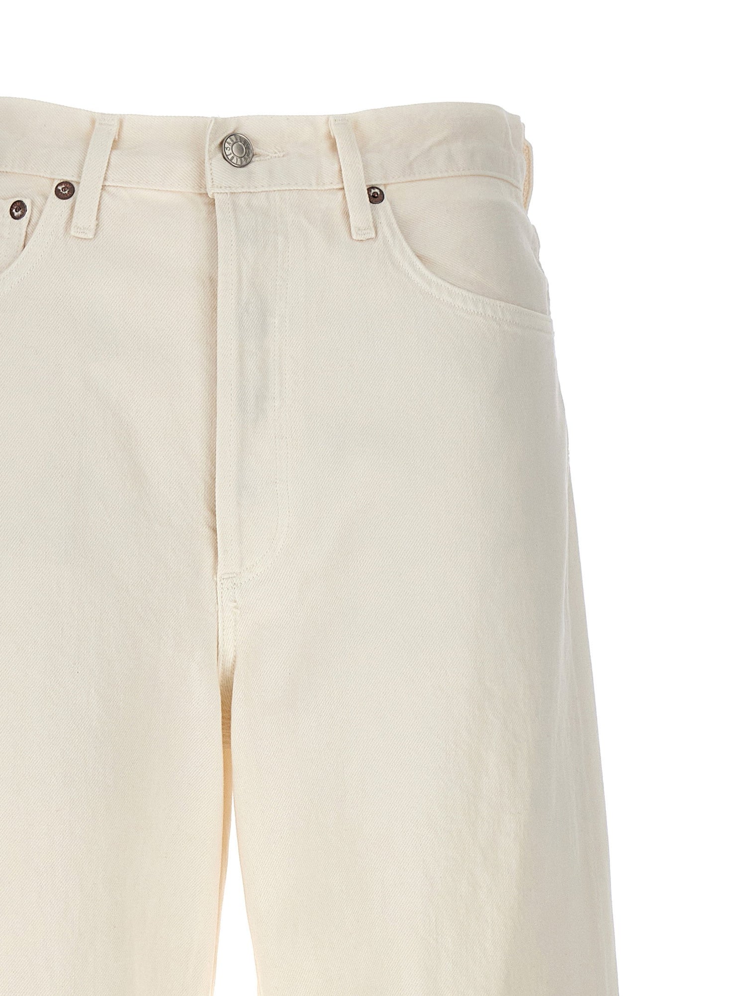 Agolde Dame Jeans White