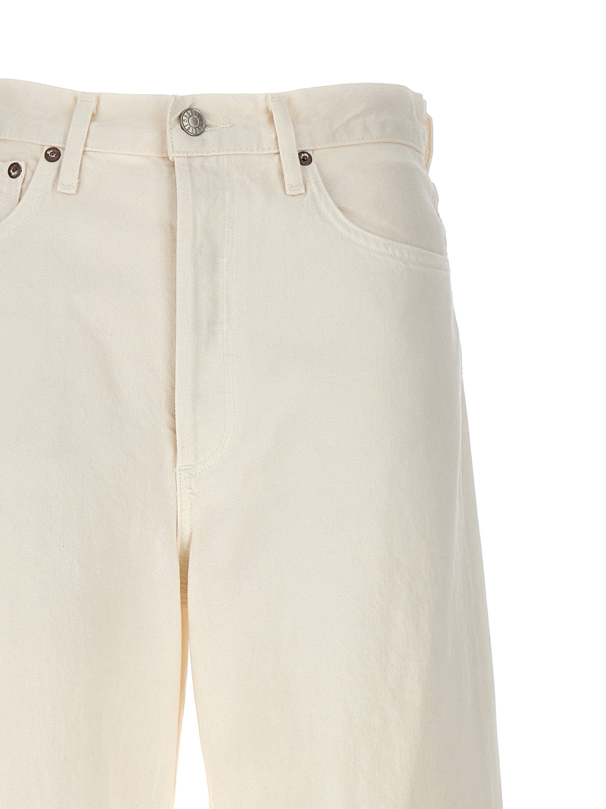 Agolde Dame Jeans White