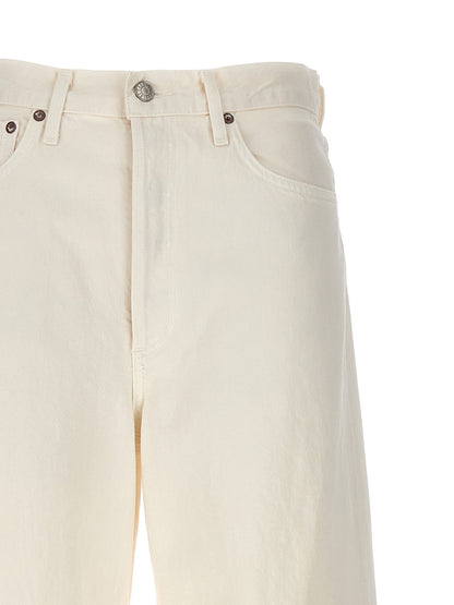 Agolde Dame Jeans White