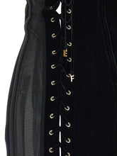 Elisabetta Franchi Corset Dress Black  