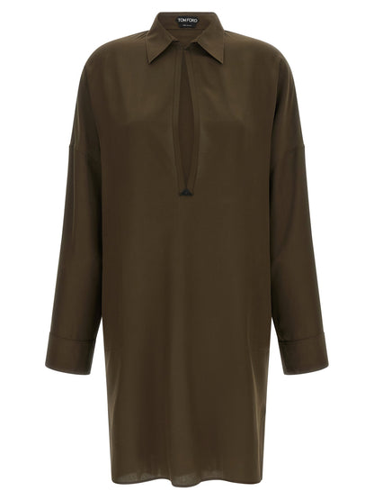 Tom Ford Tunic Dress Green
