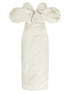 Elisabetta Franchi Off-the-shoulder Dress White
