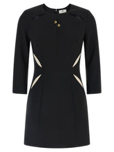 Elisabetta Franchi Sheath Dress White/black