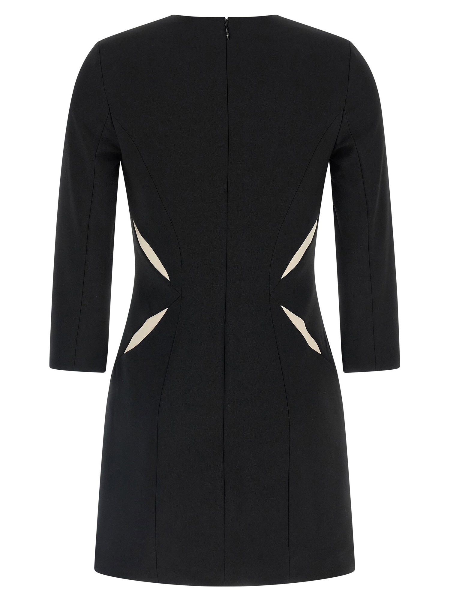 Elisabetta Franchi Sheath Dress White/black