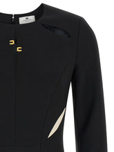 Elisabetta Franchi Sheath Dress White/black