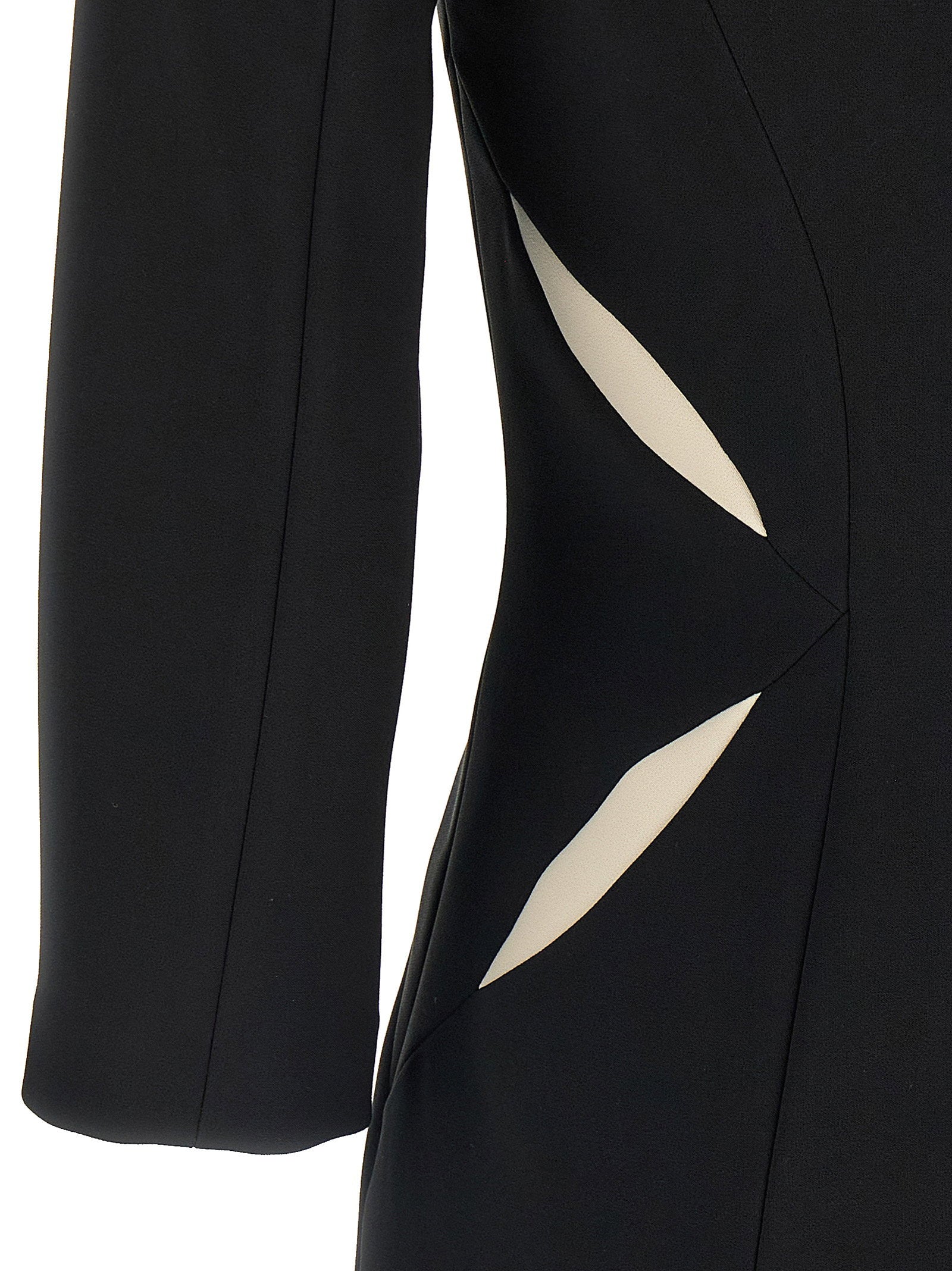 Elisabetta Franchi Sheath Dress White/black