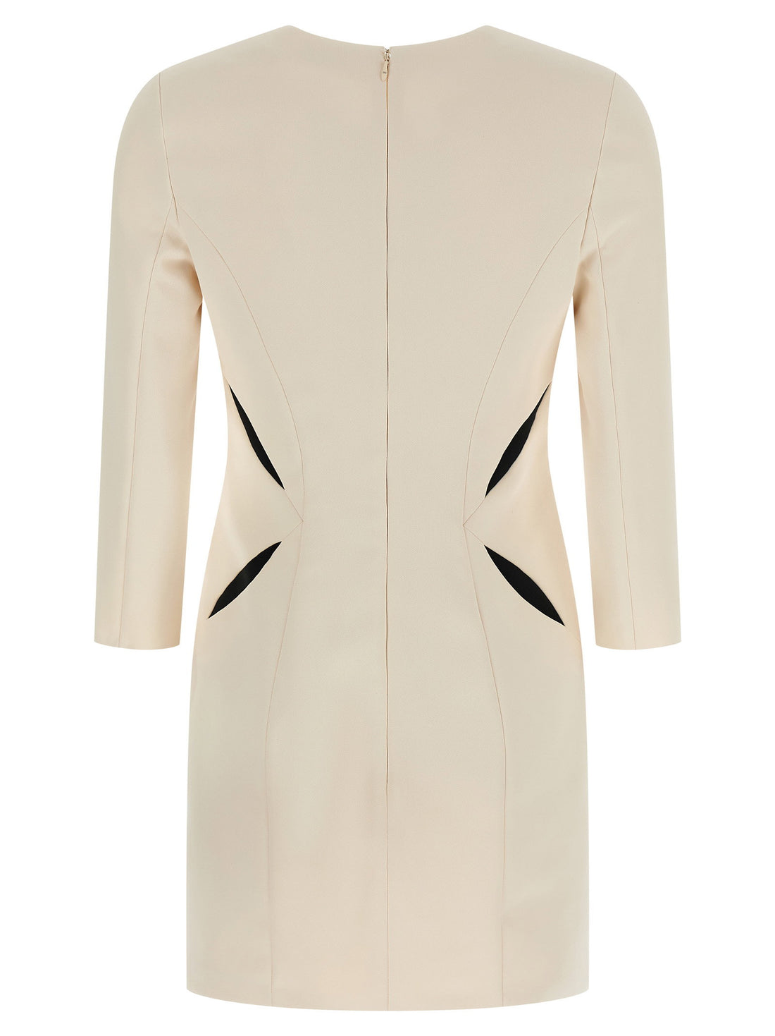 Elisabetta Franchi Cut-out Dress White/black