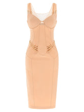 Elisabetta Franchi Corset Dress Pink