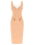 Elisabetta Franchi Corset Dress Pink