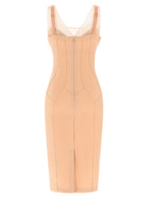Elisabetta Franchi Corset Dress Pink