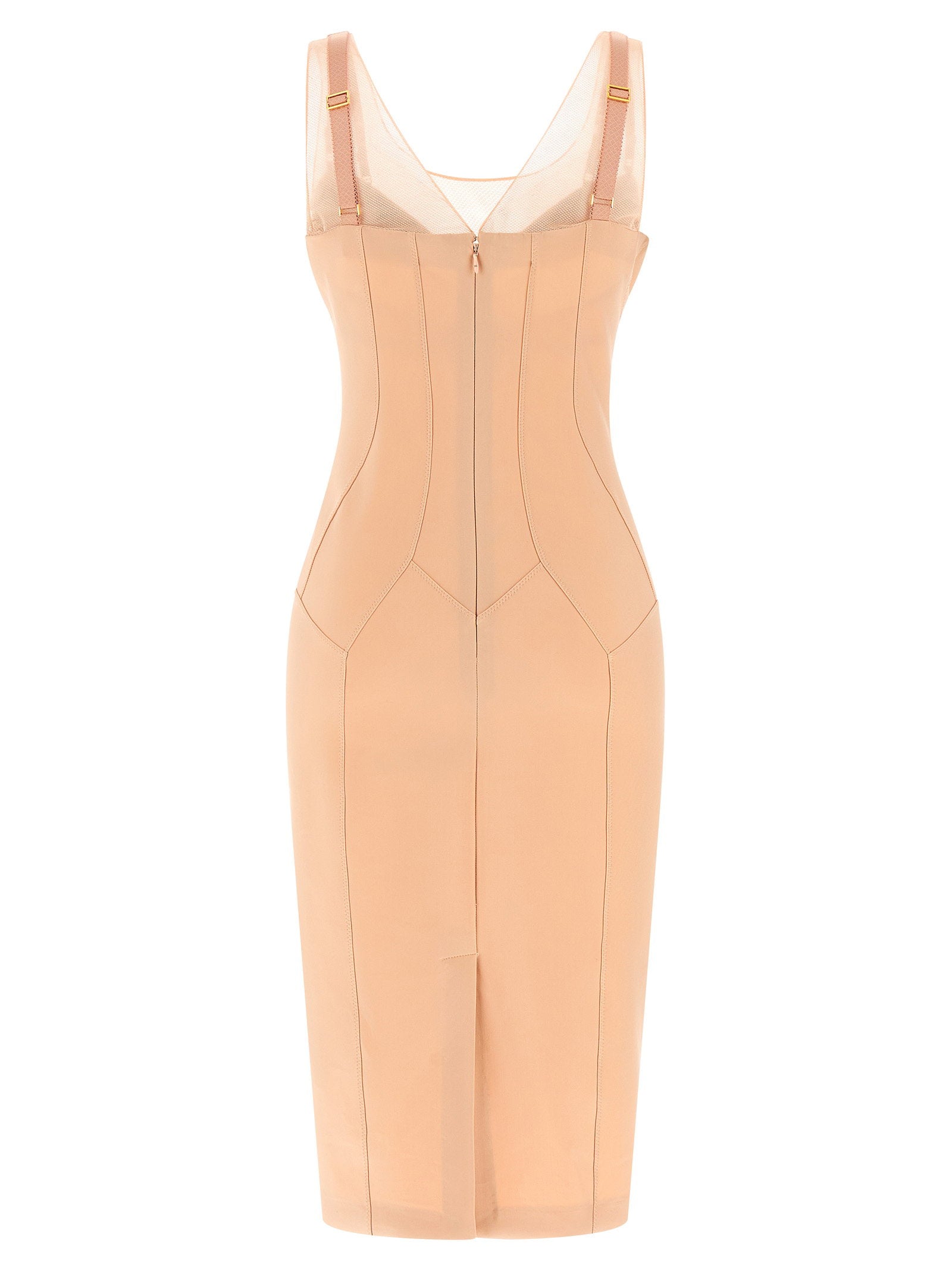 Elisabetta Franchi Corset Dress Pink