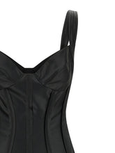Elisabetta Franchi Corset Dress Black