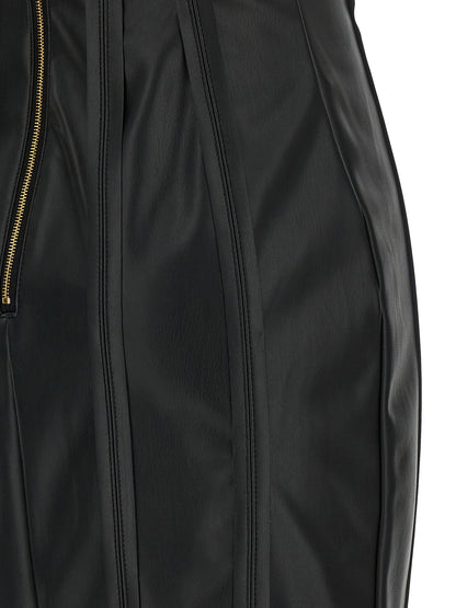 Elisabetta Franchi Corset Dress Black
