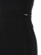 Elisabetta Franchi Scuba Dress Black