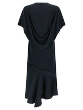 Fabiana Filippi Ruffle Dress Blue