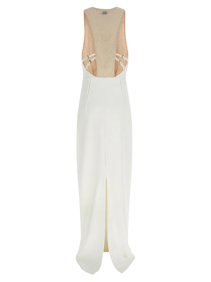Elisabetta Franchi Red Carpet Dress White