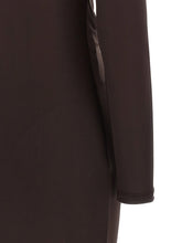 Elisabetta Franchi Red Carpet Dress Brown