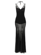 Elisabetta Franchi Red Carpet Dress Black