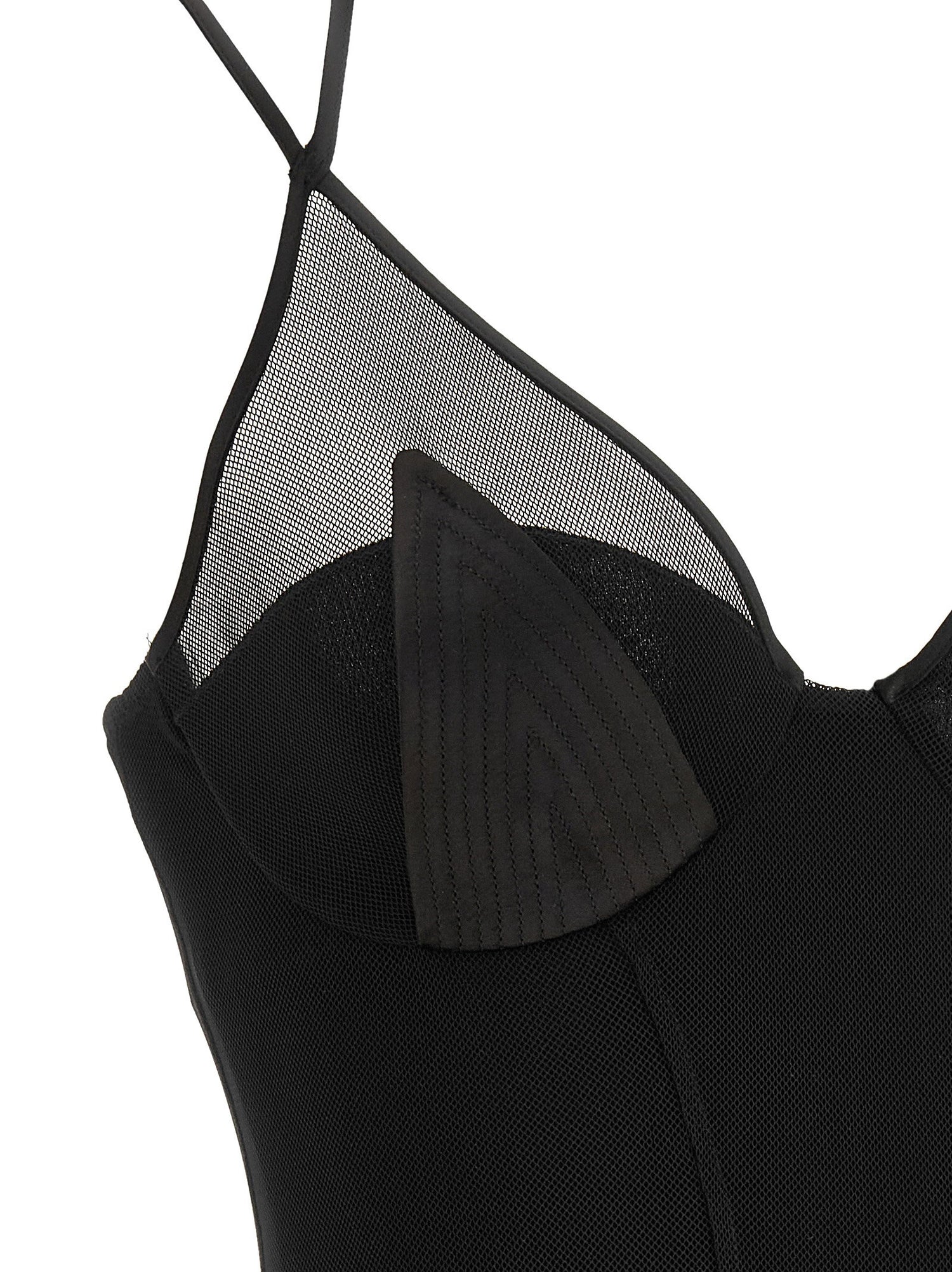 Elisabetta Franchi Red Carpet Dress Black