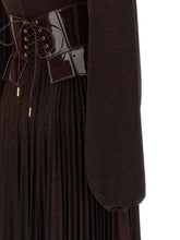 Elisabetta Franchi Red Carpet Dress Brown