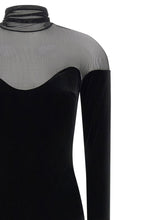 Elisabetta Franchi Red Carpet Dress Black  