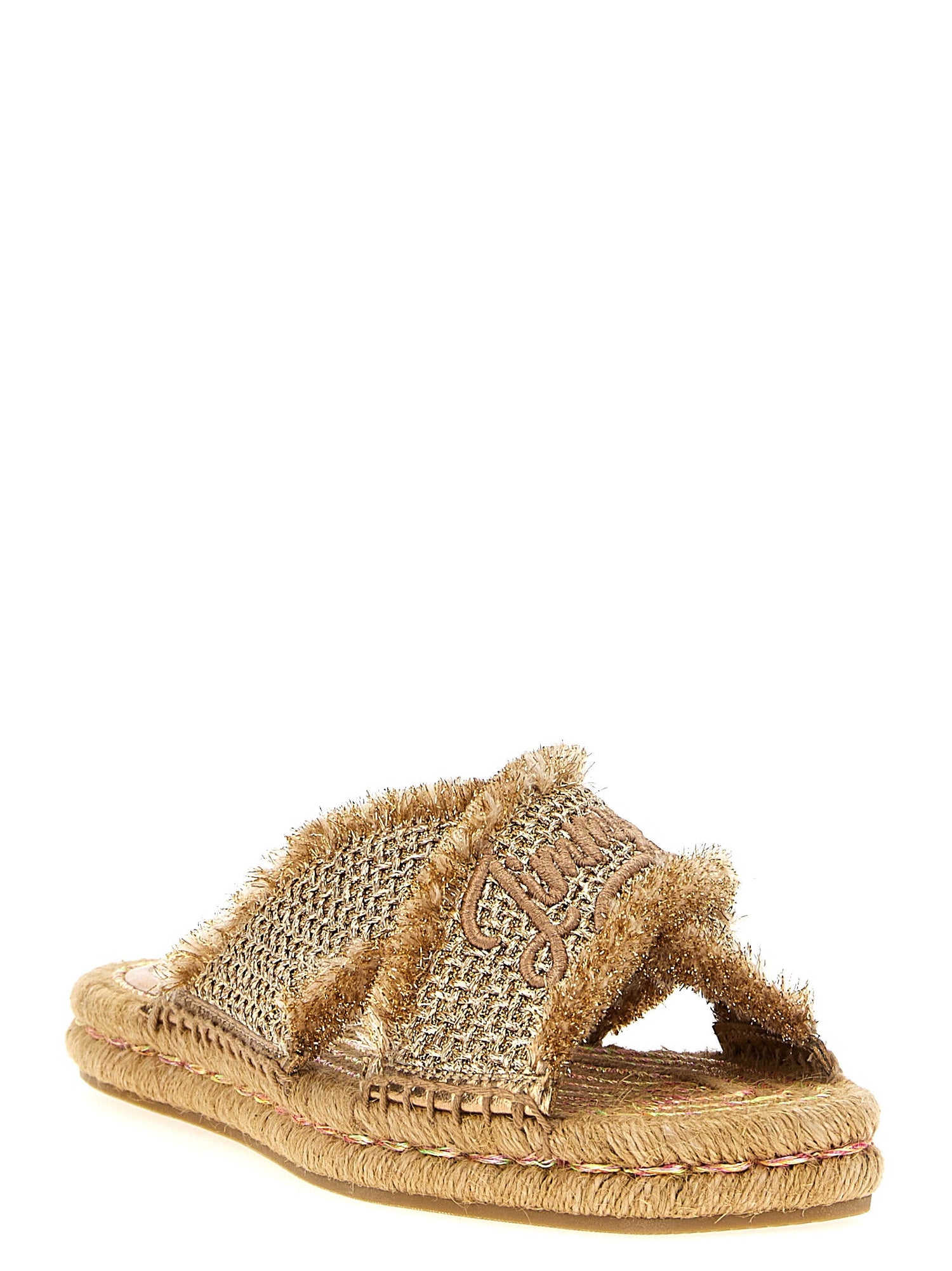 Jimmy Choo Aciel Sandals Gold