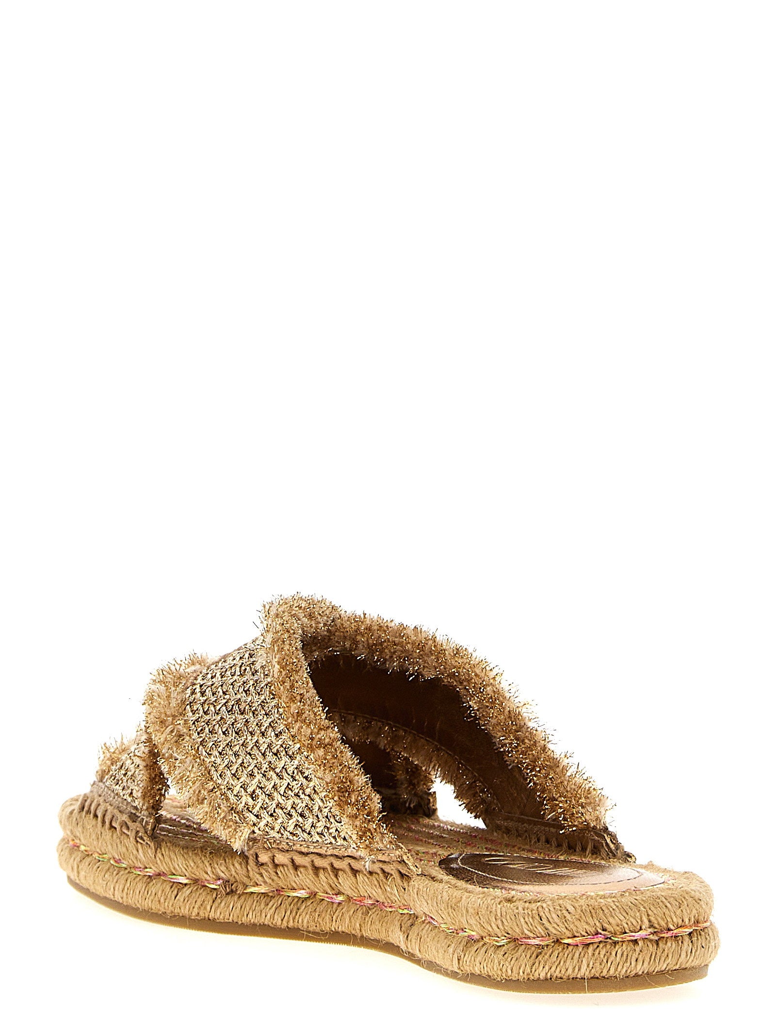 Jimmy Choo Aciel Sandals Gold