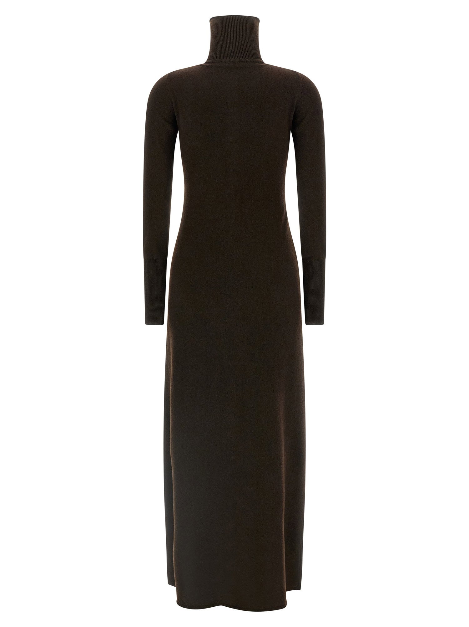 Tom Ford High Neck Dress Brown