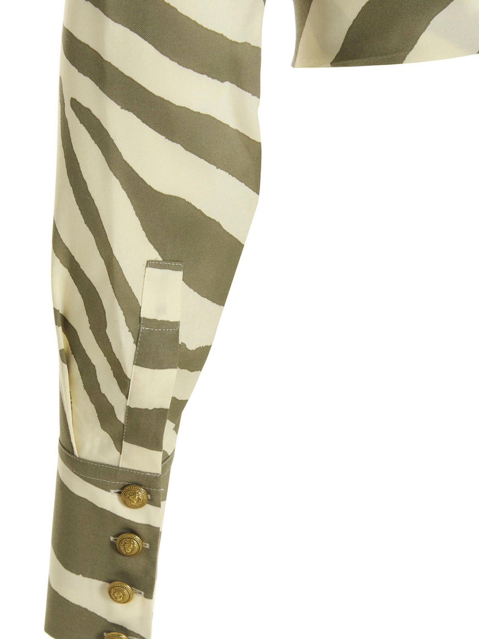 Balmain Zebra Shirt Multicolor