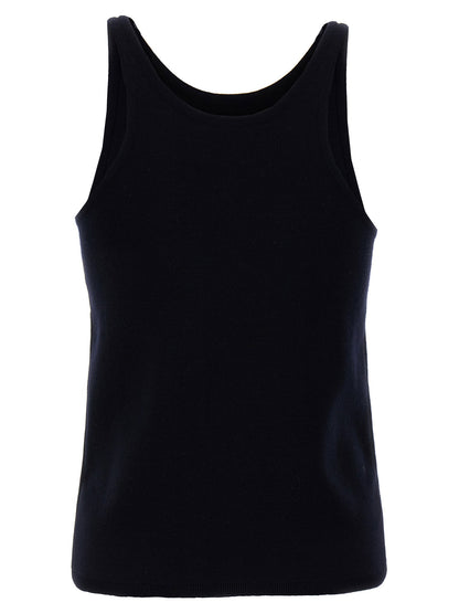 Max Mara Knit Top Blue