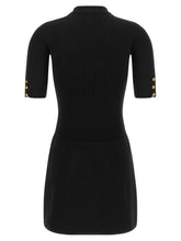 Elisabetta Franchi Scarf Dress Black  