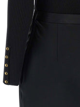 Elisabetta Franchi Turtleneck Dress Black