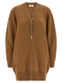 Elisabetta Franchi Necklace Dress Brown