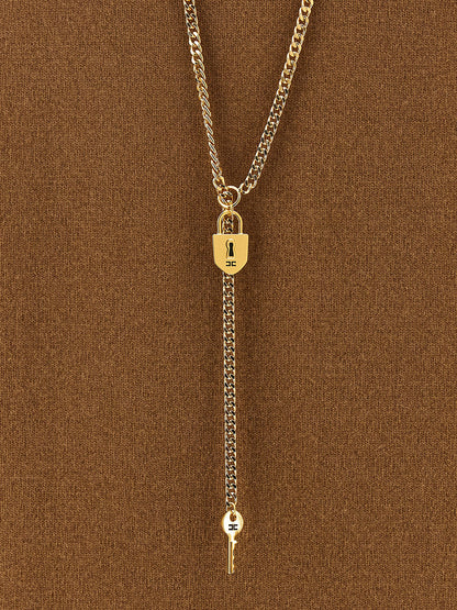 Elisabetta Franchi Necklace Dress Brown