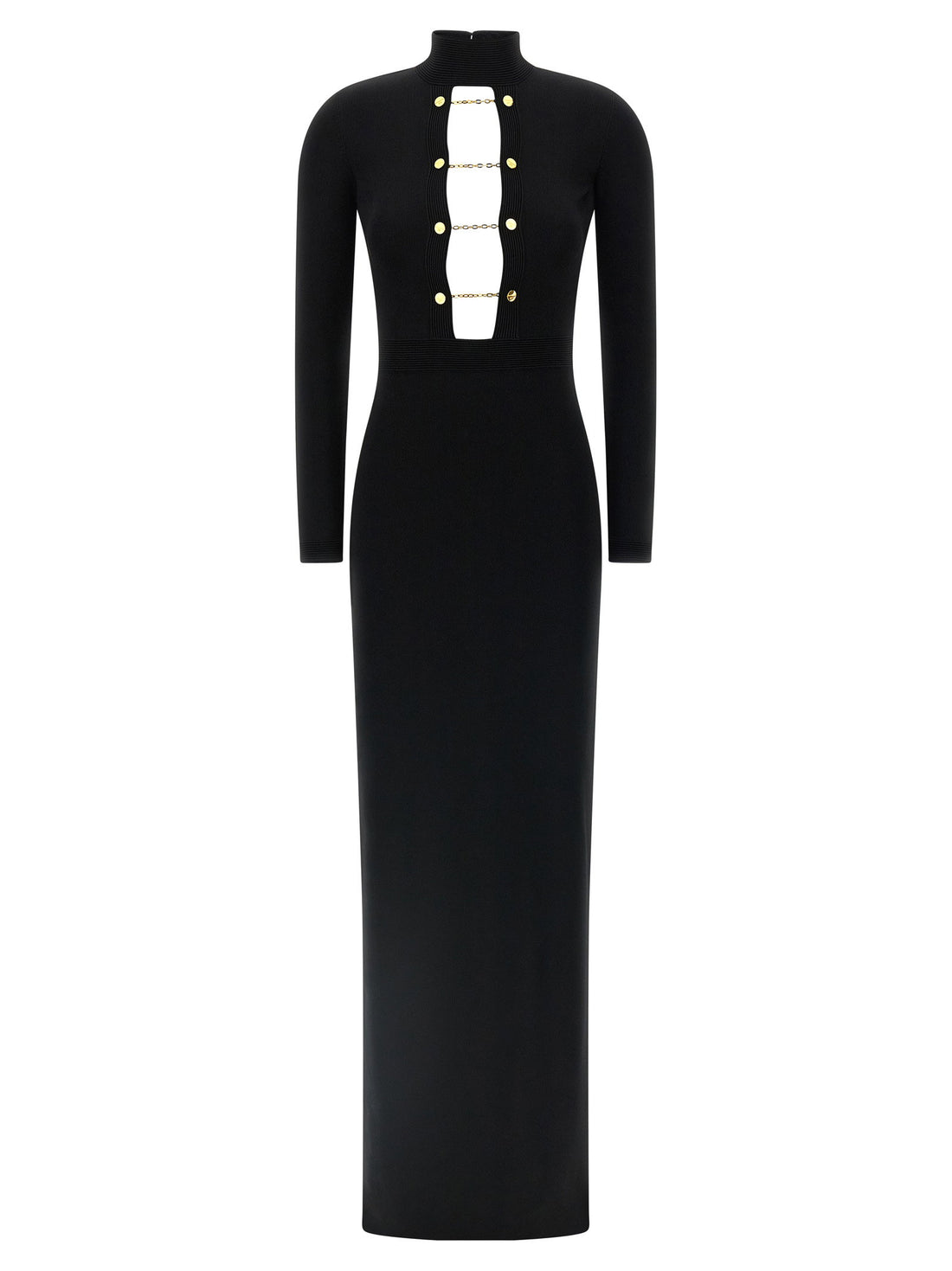 Elisabetta Franchi Red Carpet Dress Black