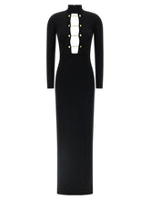 Elisabetta Franchi Red Carpet Dress Black