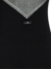 Elisabetta Franchi Dress With Transparencies Black