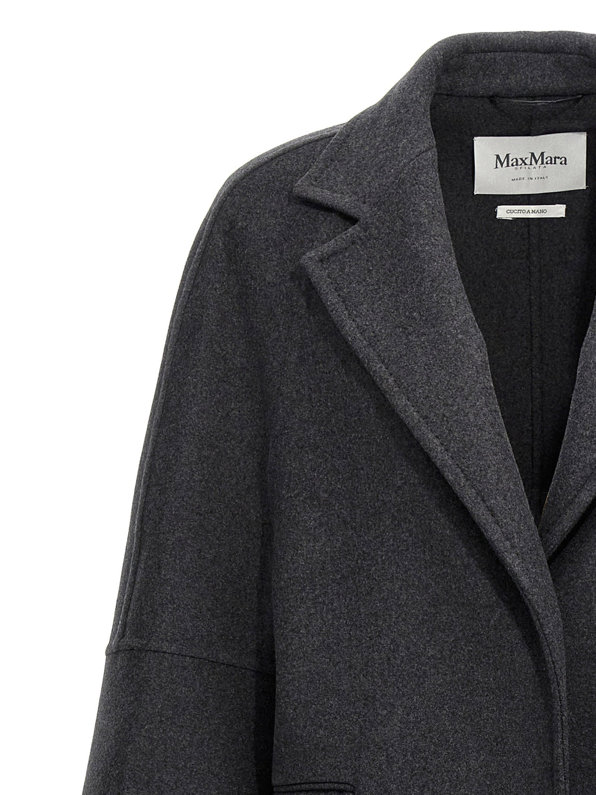 Max Mara Asburgo Coat Gray