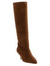 Fabiana Filippi High Suede Boots Brown