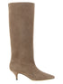 Fabiana Filippi High Suede Boots Beige