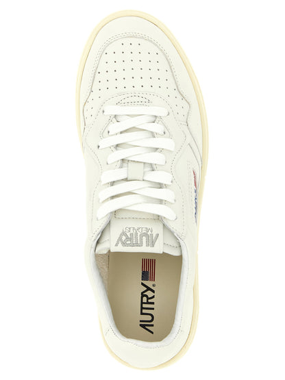 Autry Medalist Low Sneaker White