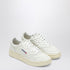 Autry White Leather Medalist Low-Top Sneakers White