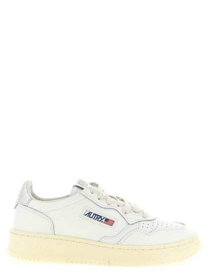Autry Medalist Low Sneaker Silver