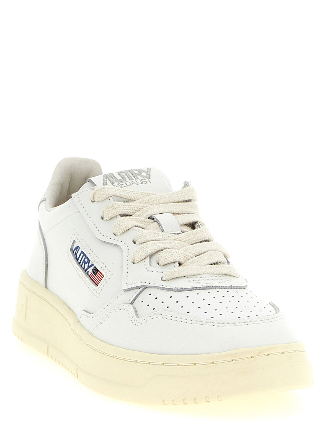 Autry Medalist Low Sneaker Silver