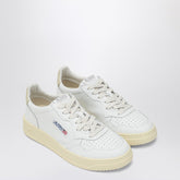 Autry Medalist Leather Sneakers White