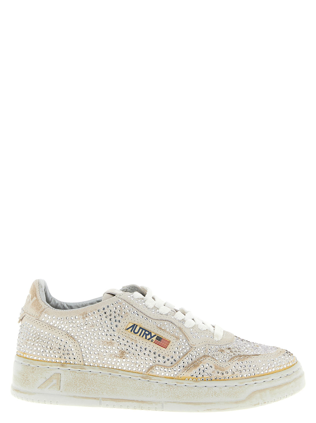 Autry Medalist Capsule Bloom Sneakers Beige