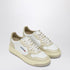 Autry Medalist White and Foam Leather Sneakers White