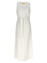 Max Mara Aureo Maxi Waistcoat White
